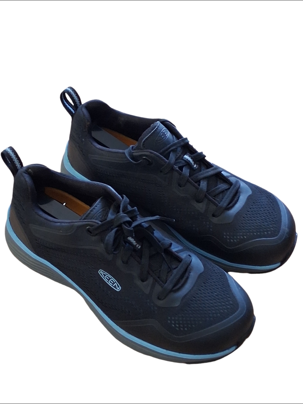 Brand New KEEN Black & Light Blue Shoe WOMEN'S Size 10